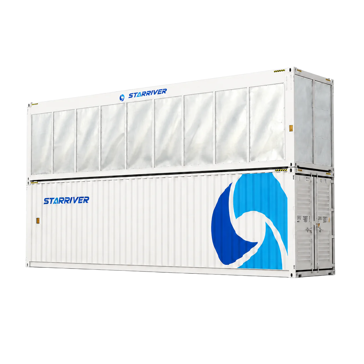 CoolSpace SR2 Hydro Cooling Container 2100kW for 364 Units Antminer Hydro