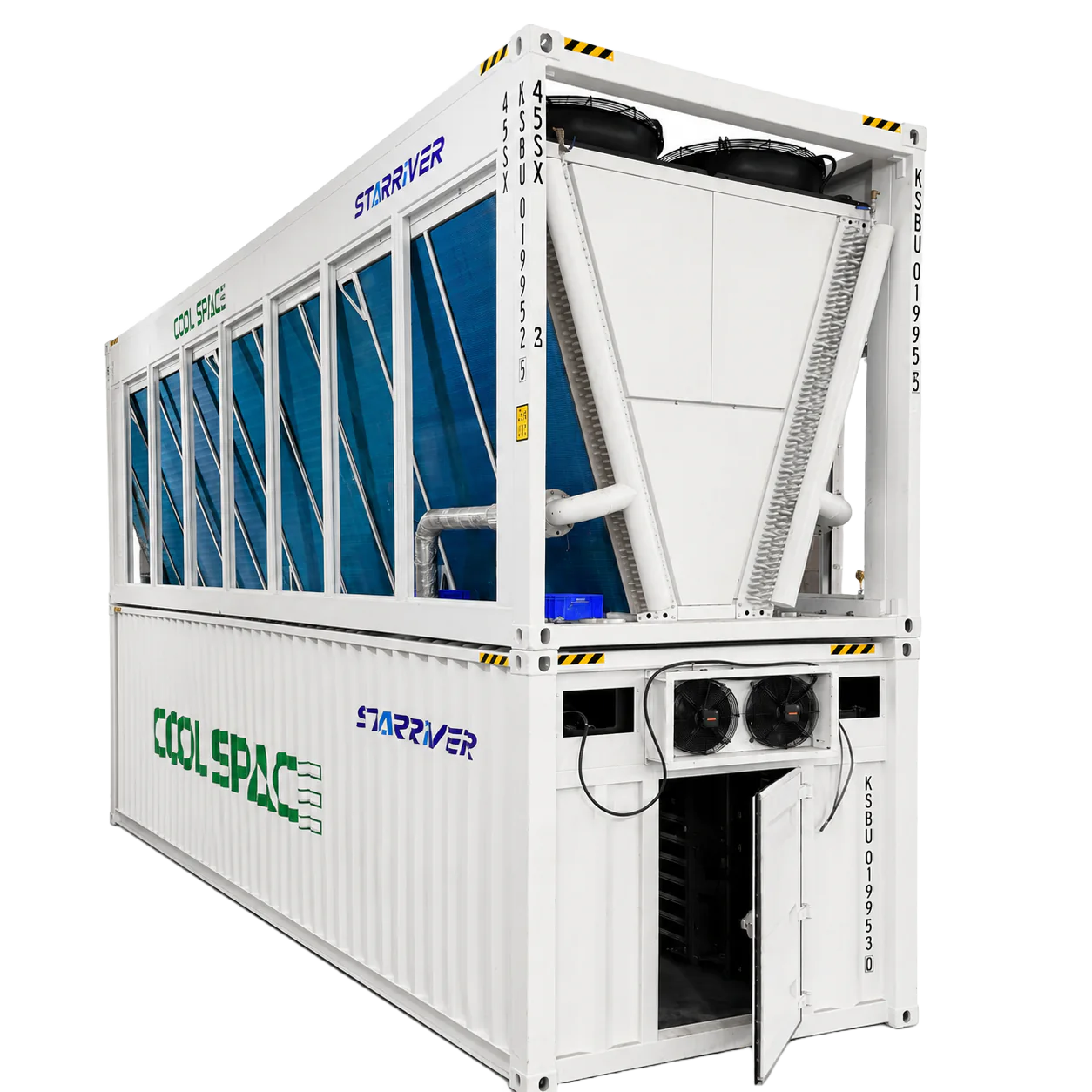 CoolSpace SR2 Hydro Cooling Container 2100kW for 364 Units Antminer Hydro